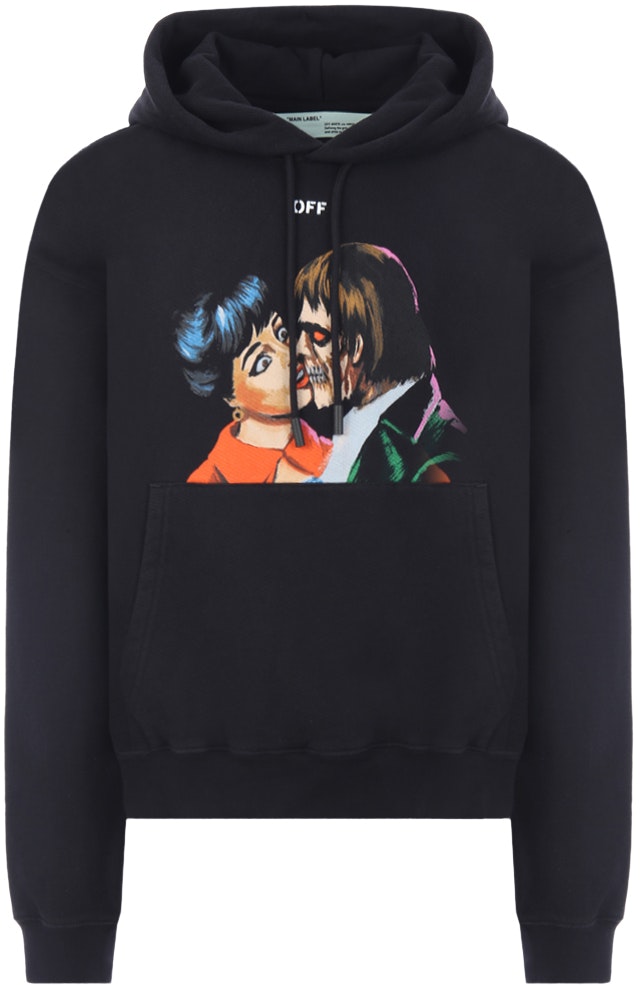 Off white zombie kiss hoodie Clearance