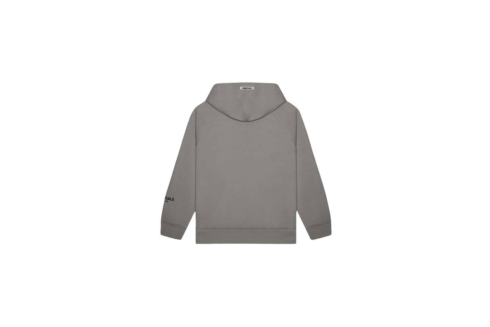 Fear of God ESSENTIALS 3D Silicon Applique Pullover Hoodie Gray ...
