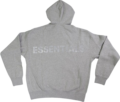 Essentials Grey Heather Pullover Hoodie Essentials