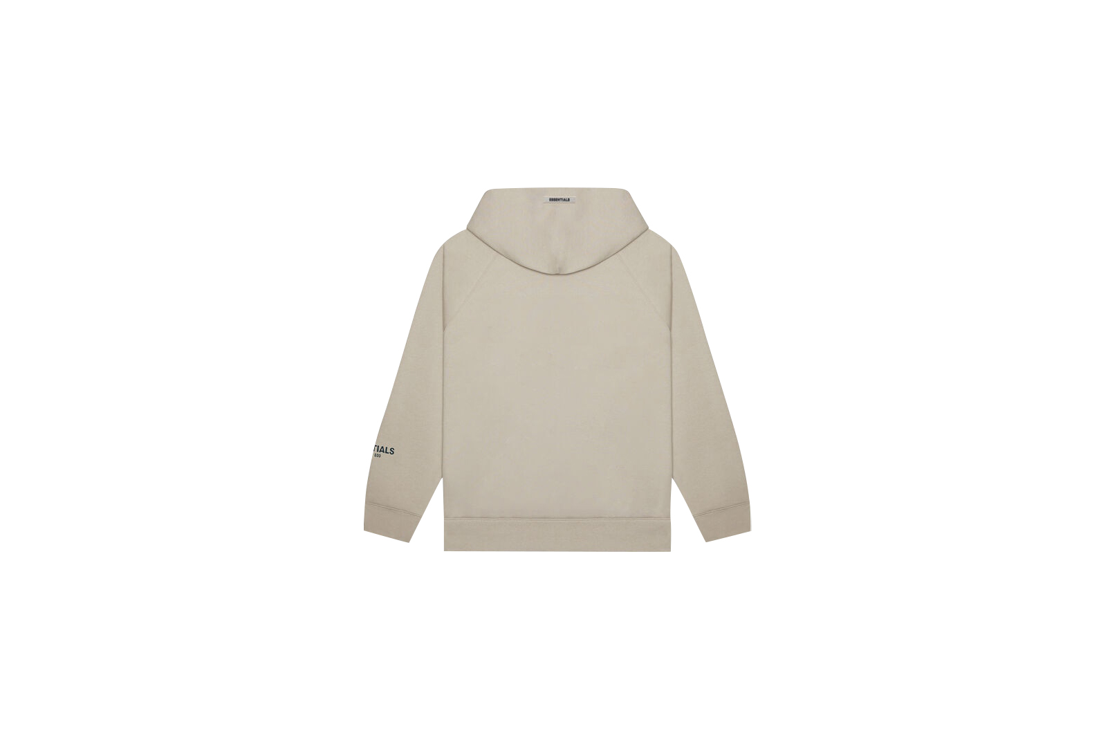 Fear of god essentials discount 3d silicon applique pullover hoodi