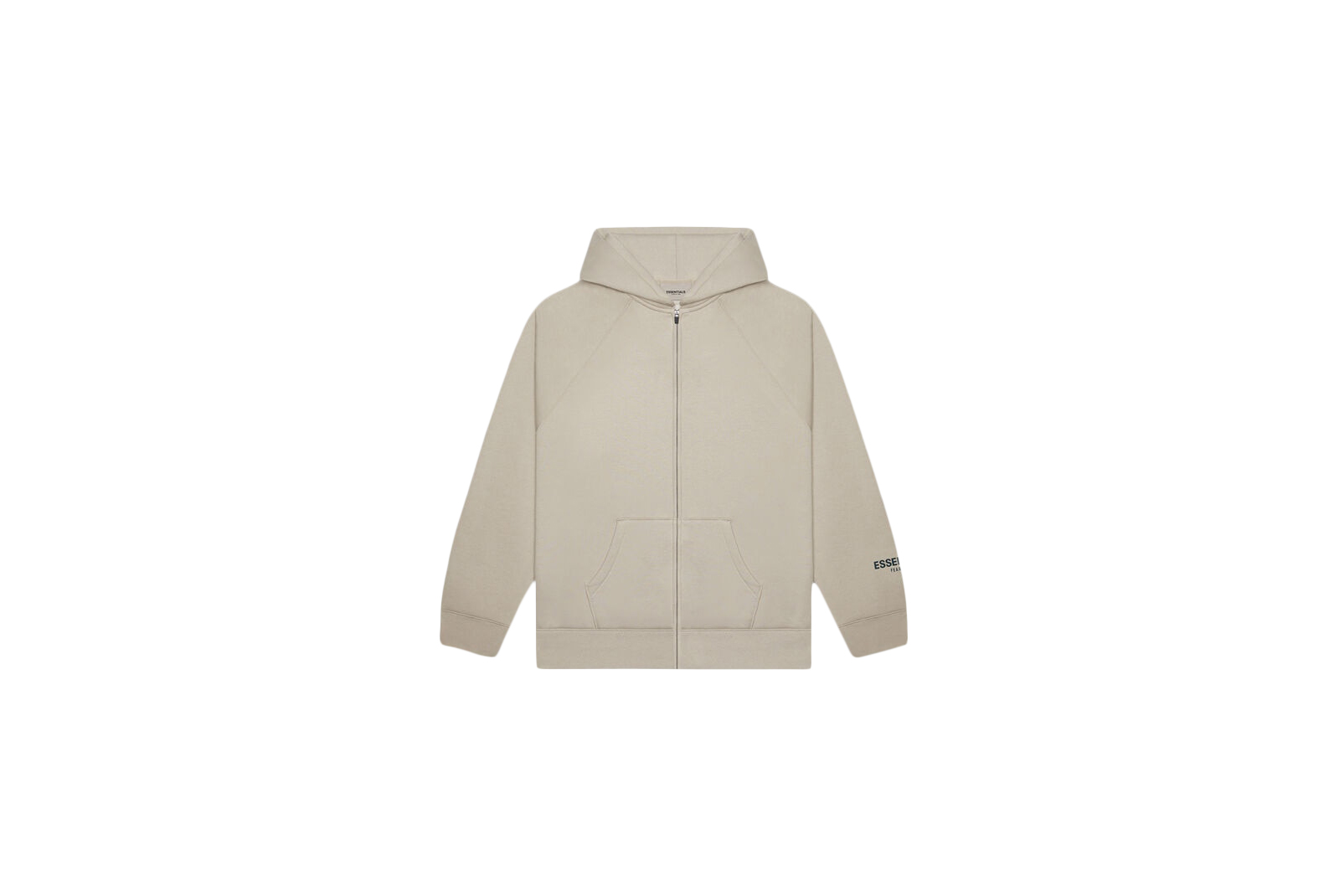 Fear of God ESSENTIALS 3D Silicon Applique Full Zip Up