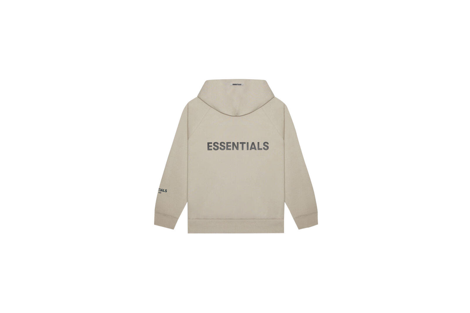 Fear of God ESSENTIALS 3D Silicon Applique Full Zip Up Hoodie 