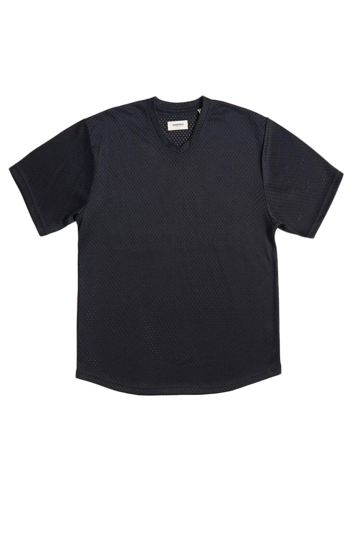 Fear of God ESSENTIALS Mesh T‑Shirt Black - Novelship