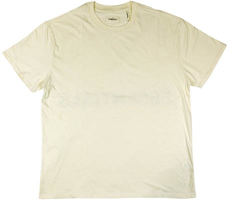 Fear of God ESSENTIALS Boxy Graphic T‑Shirt Cream - Novelship