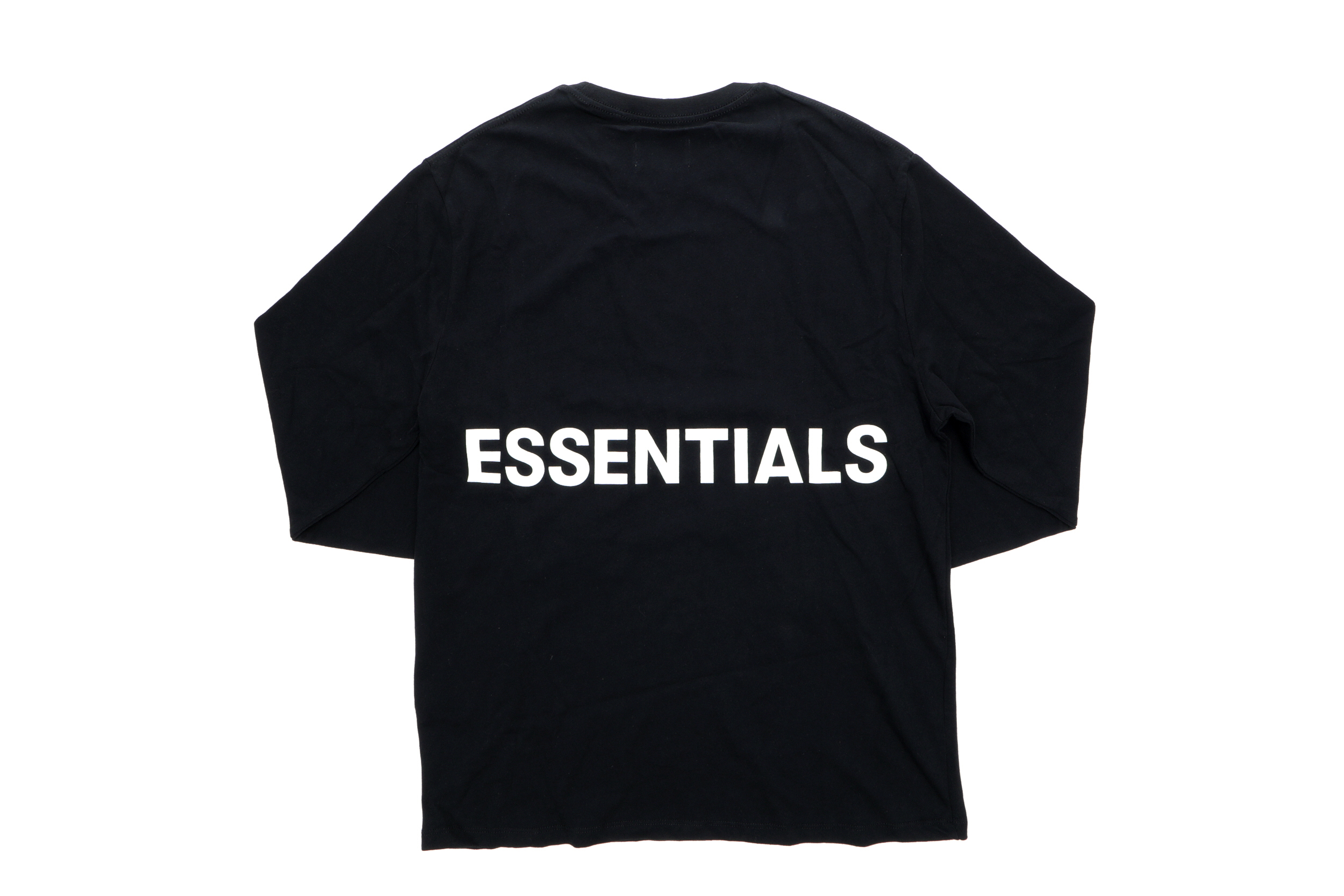 black and white long sleeve graphic tee
