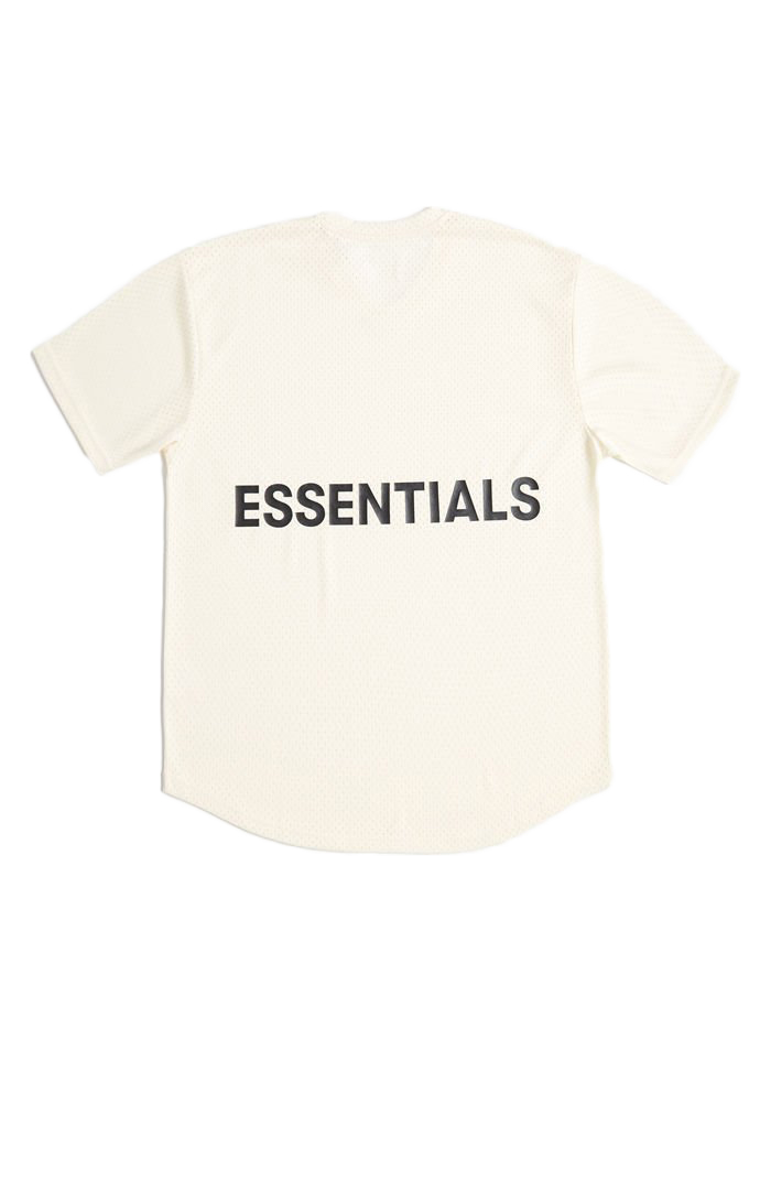 Fear of God ESSENTIALS Mesh T‑Shirt Cream - Novelship