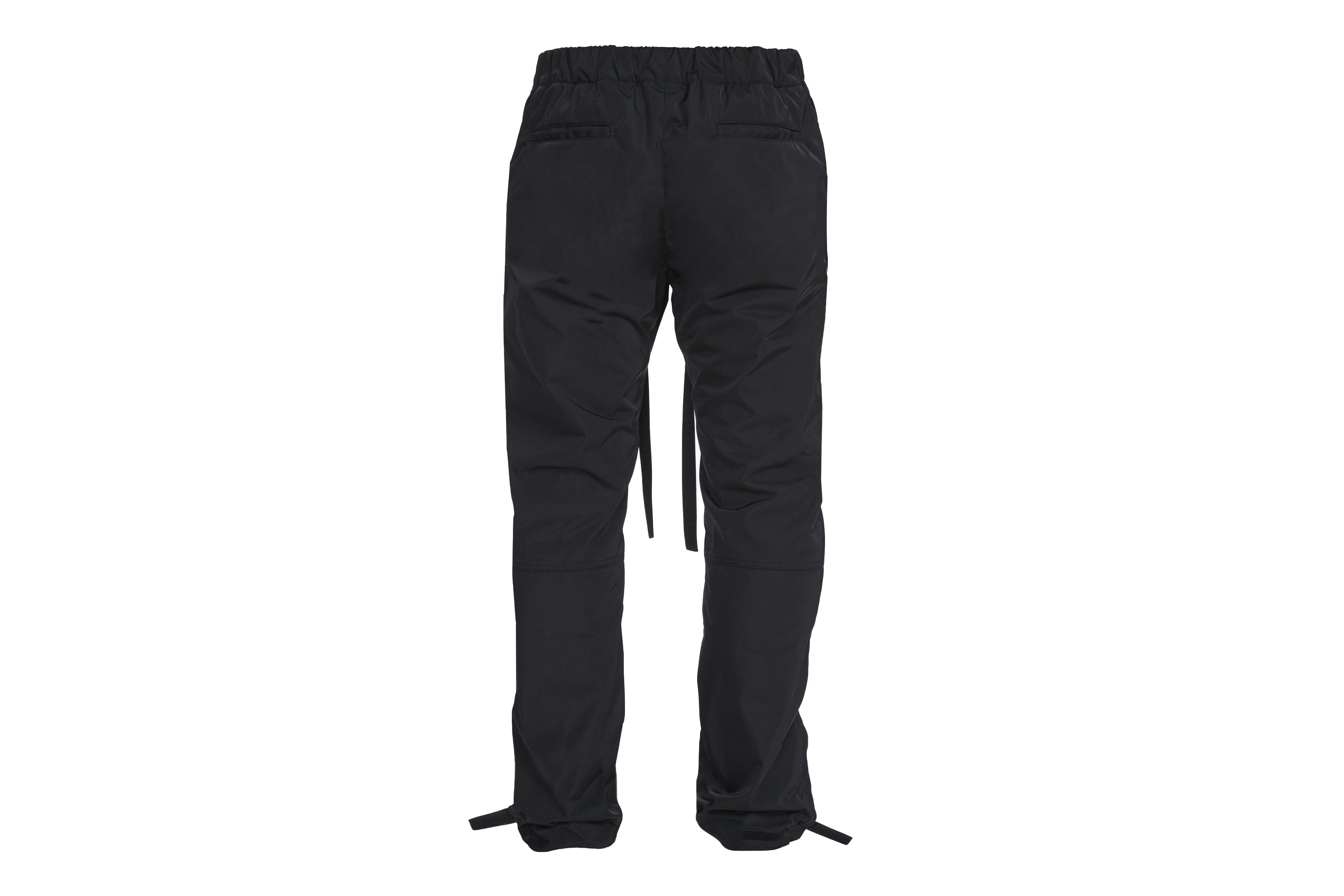 Fear of God Baggy Nylon Lounge Pants Black - Novelship