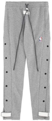 Fear of god x nike tear away pants dark grey heather sales