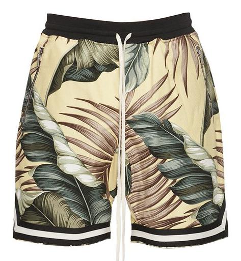 Fear of God Floral Jungle Gurl Drop Shorts Floral/Cream - Novelship