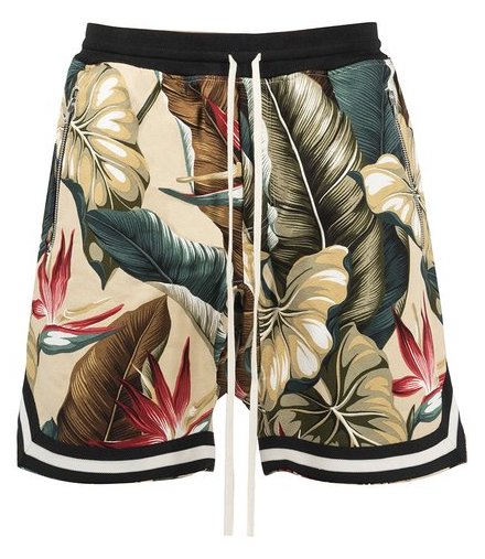 Fear of God Floral Jungle Gurl Drop Shorts Beige/Floral - Novelship