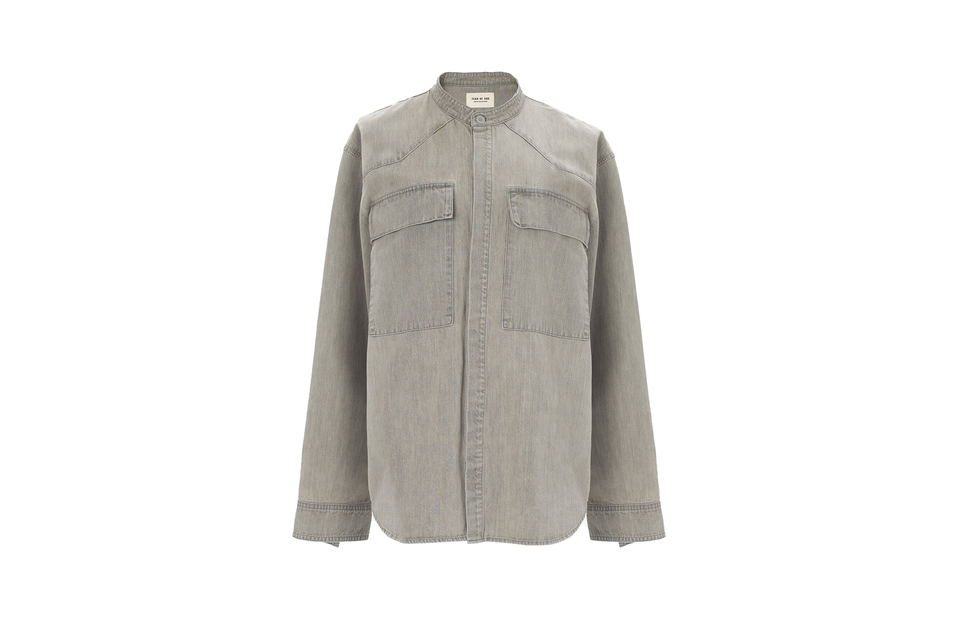 fear of god Vintage Denim Shirt GOD GREY