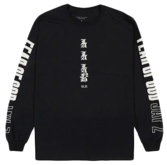 Fear of God x Jay‑Z Longsleeve T‑Shirt Black - Novelship