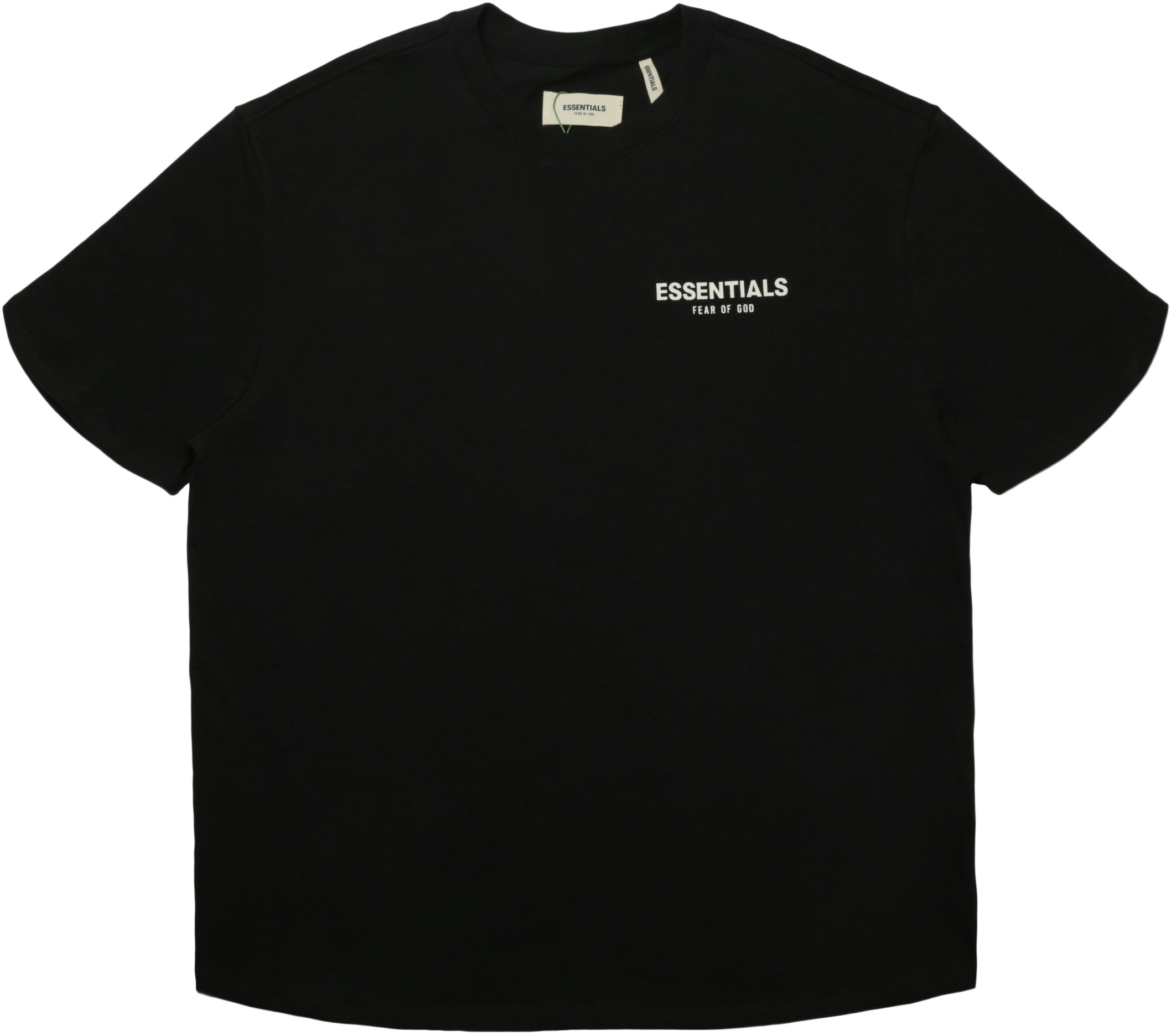 Fear of God ESSENTIALS Boxy Photo T‑Shirt Black - Novelship