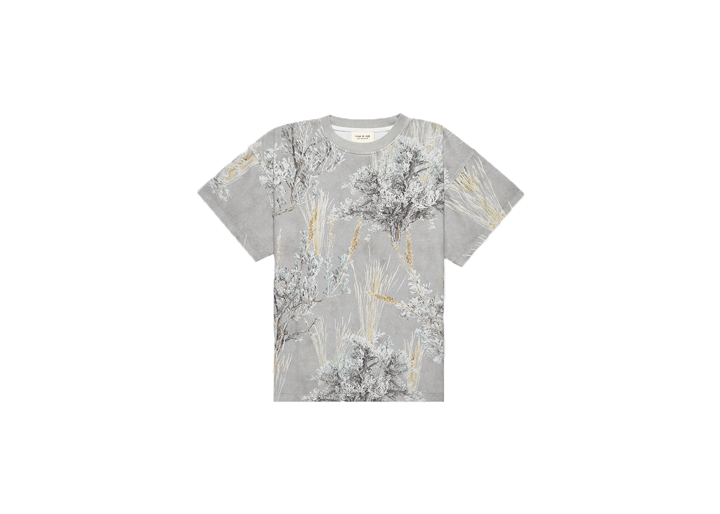 Fear of God Printed T‑Shirt Prairie Ghost Camo - Novelship