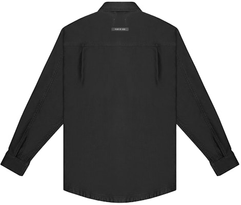 Fear of God Vintage Corduroy Shirt Jacket Black Order Fear of God Vintage Corduroy Shirt Jacket Black
