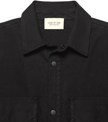 Fear of God Vintage Corduroy Shirt Jacket Black Lookbook Fear of God Vintage Corduroy Shirt Jacket Black