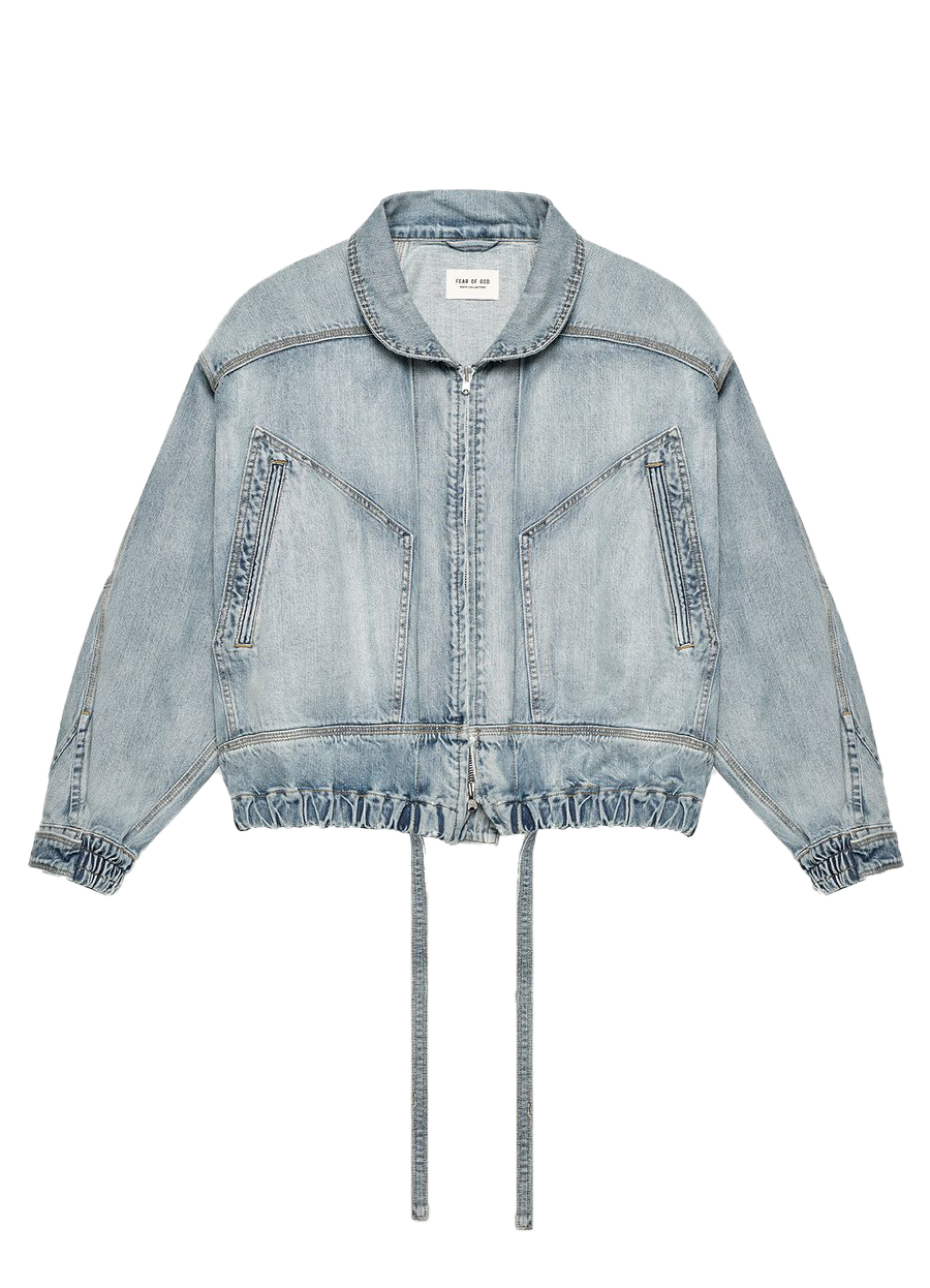 Fear of God Denim Track Jacket Vintage Indigo - Novelship