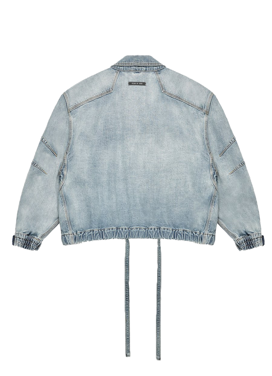 Buy Fear of God Denim Track Jacket Vintage Indigo Novelship