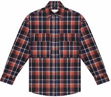 Fear of God Long Sleeve Plaid Button Up Red/Navy Plaid Fear of God Long Sleeve Plaid Button Up Red/Navy Plaid