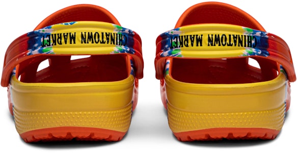 Chinatown Market x Crocs Clog 'Tie Dye Smiley' Warna Ceria 206538-99V Details for Chinatown Market x Crocs Clog 'Tie Dye Smiley' Warna Ceria 206538-99V