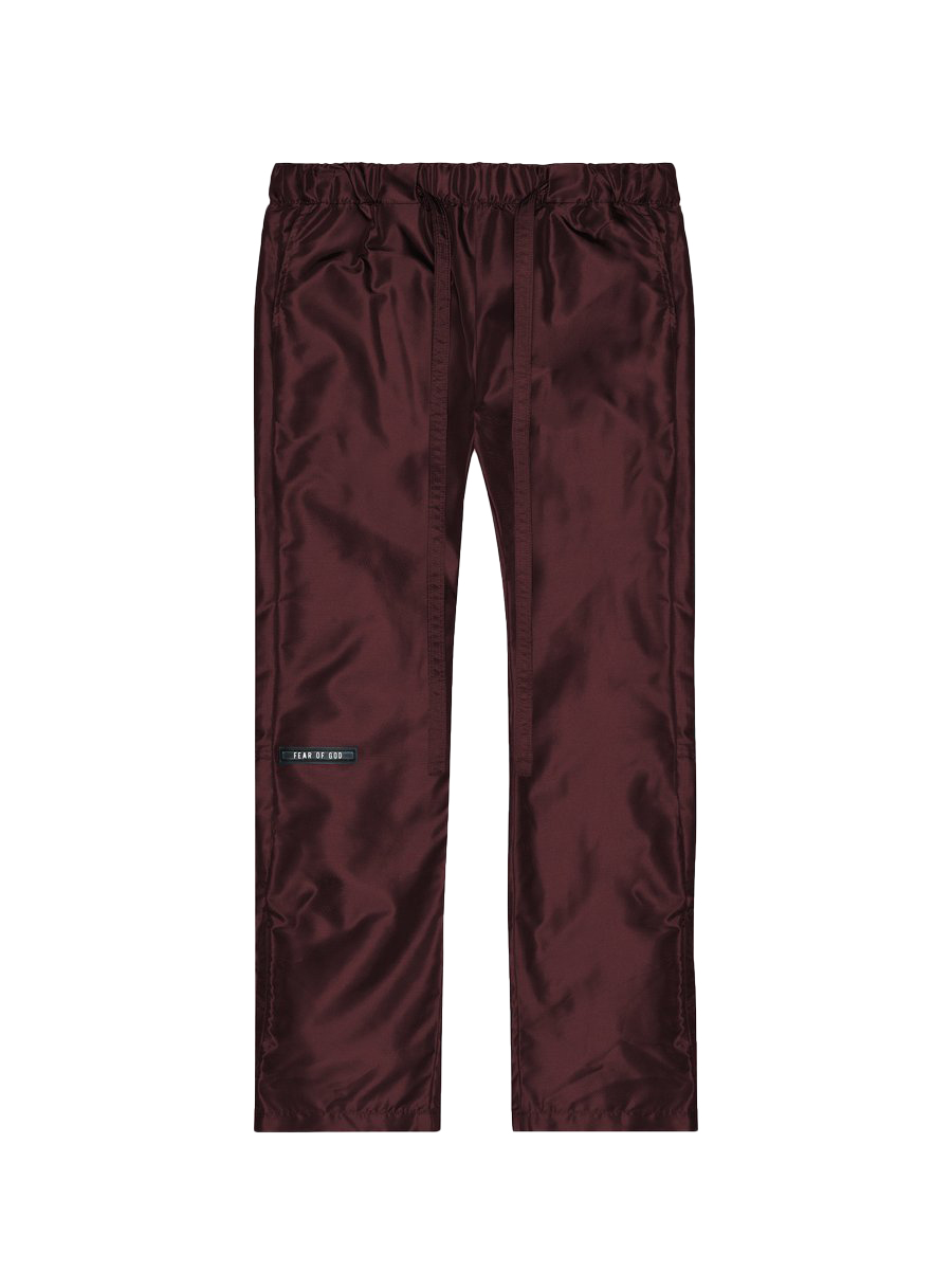 Fear of God Baggy Nylon Lounge Pants Merlot