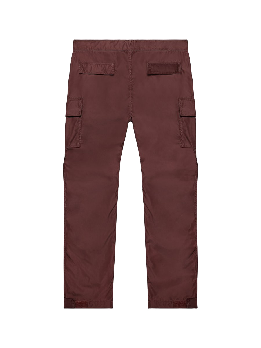 Nylon snap hot sale cargo pants