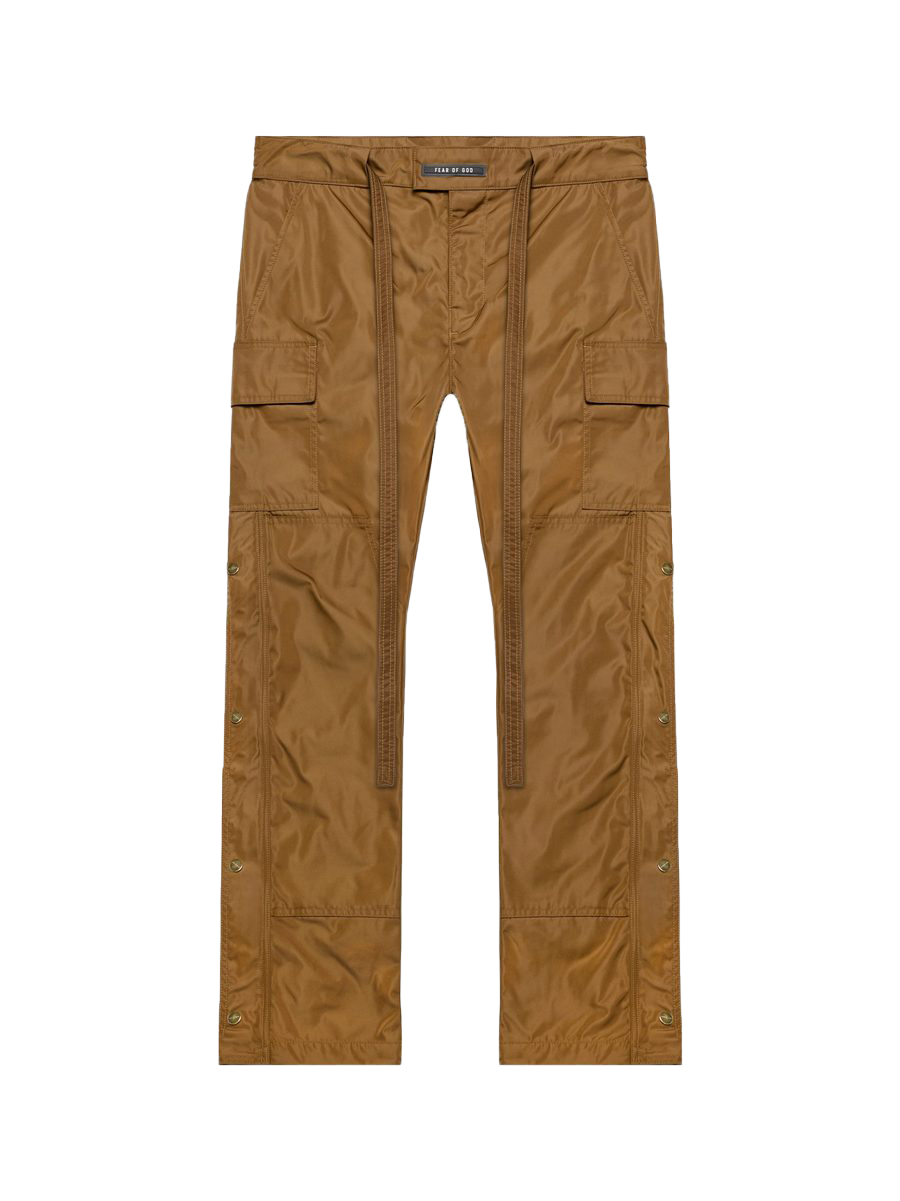 Fear of God Nylon Snap Cargo Pants Rust - Novelship