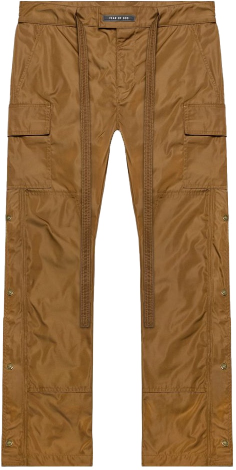 Fish Pants Rust Fear of God Nylon Snap Cargo Pants Rust - Novelship
