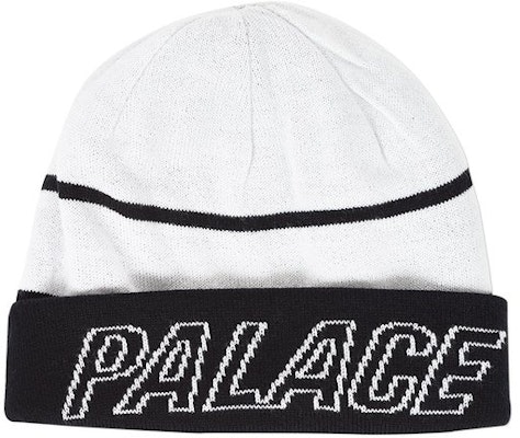 Palace Reversible Beanie Black/White Order Palace Reversible Beanie Black/White