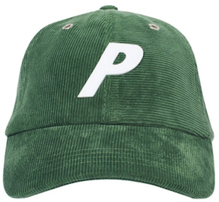 Palace P Cord 6-Panel Green Order Palace P Cord 6-Panel Green