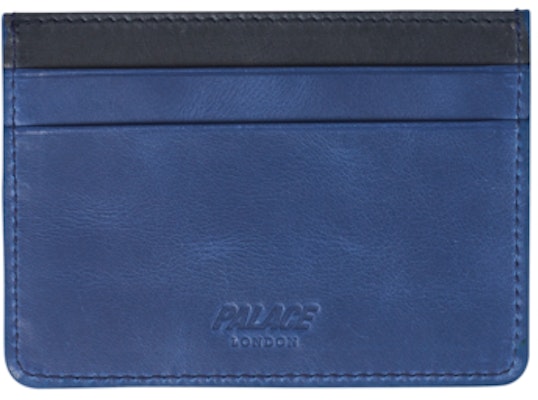 Palace Leather Cardholder Blue Order Palace Leather Cardholder Blue