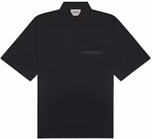 Fear of God ESSENTIALS Short Sleeve Boxy Polo Dark Slate/Stretch Limo/Black Fear of God ESSENTIALS Short Sleeve Boxy Polo Dark Slate/Stretch Limo/Black