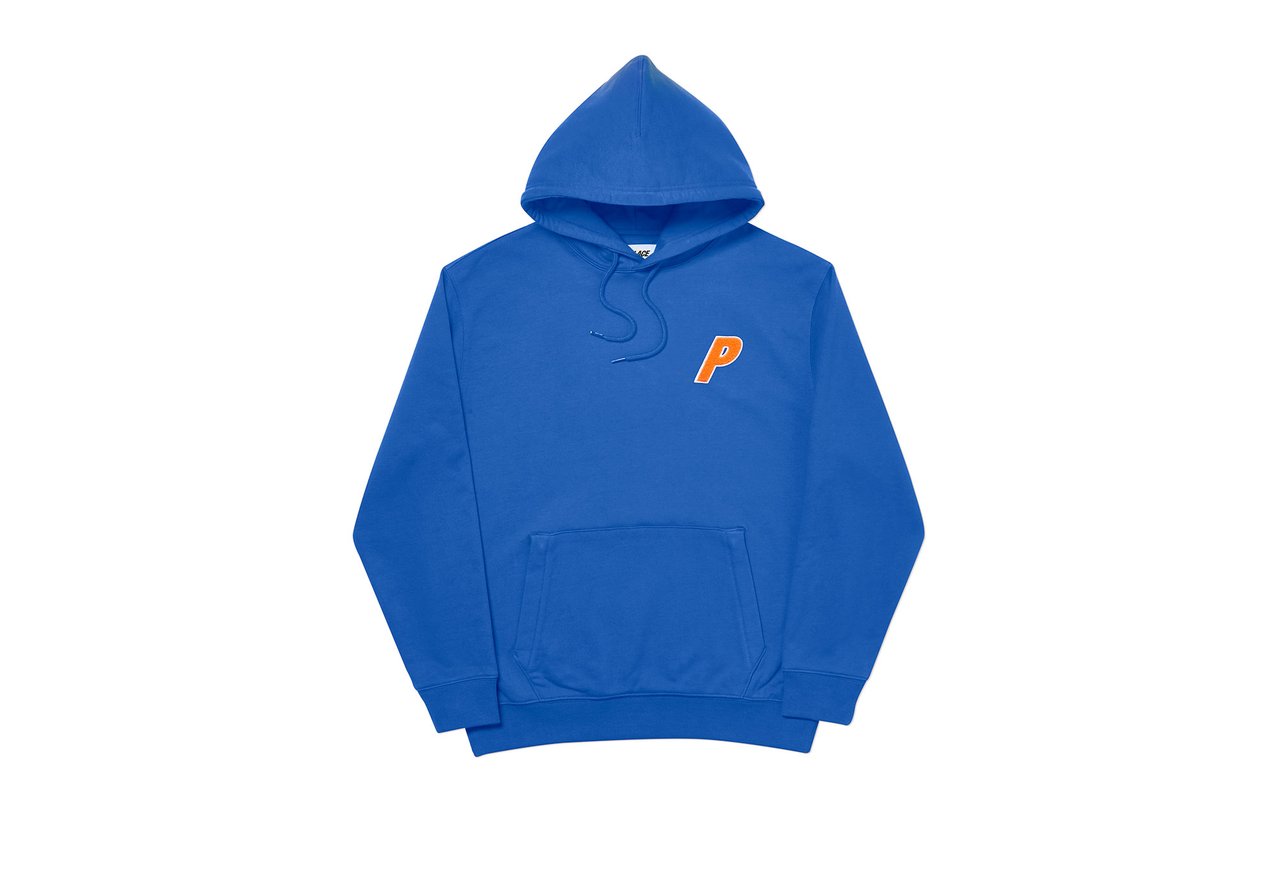 Palace Tri Chenille Hood Blue Novelship