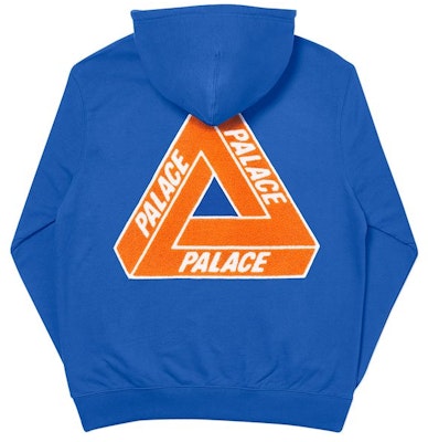 Palace tri chenille hood blue Clearance