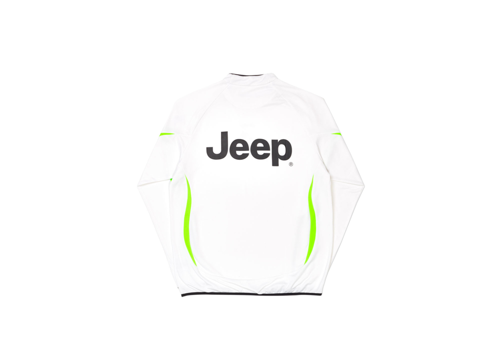 Palace juventus store warm up top