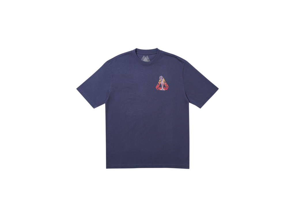 Palace Rolls P3 T‑Shirt Navy - Novelship