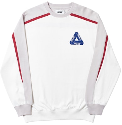 Palace Inserto Crew White Buy Palace Inserto Crew White