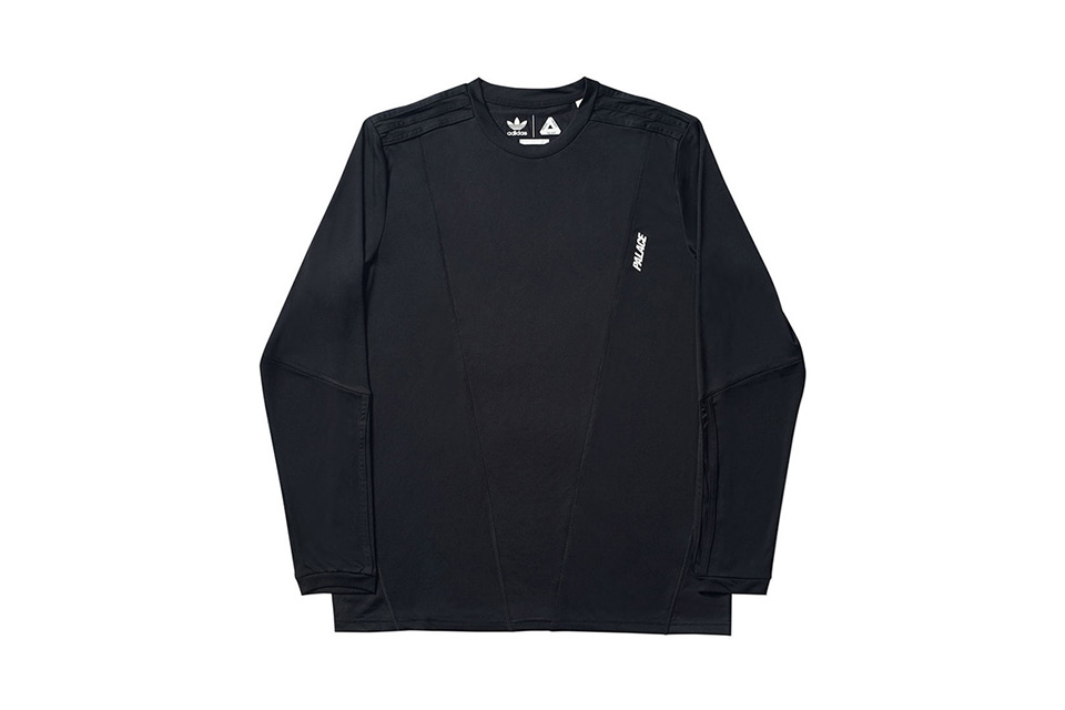 Palace x adidas long sleeve clearance black