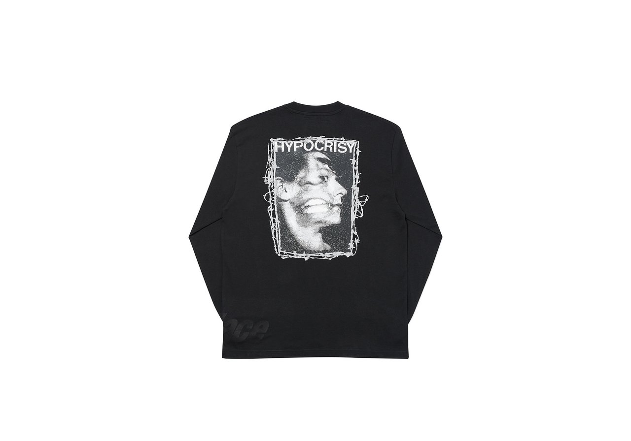 Palace Hypocrisy Longsleeve Black - Novelship