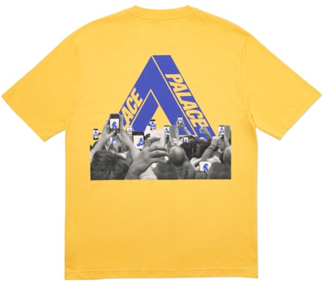 Palace Tri-Phone T-Shirt Yellow Order Palace Tri-Phone T-Shirt Yellow