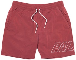 Palace Iri-Decent Swimshorts Red Palace Iri-Decent Swimshorts Red
