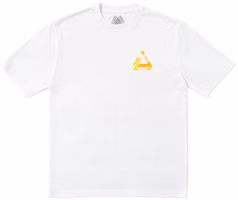Palace Tri-Shadow T-Shirt White/Orange Palace Tri-Shadow T-Shirt White/Orange