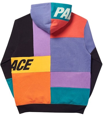 Palace Patch Hood Black Multi Order Palace Patch Hood Black Multi