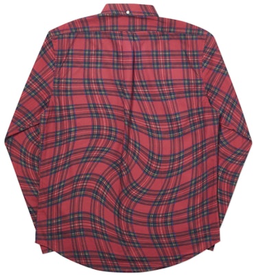 Palace Lumber Waved Shirt Red Order Palace Lumber Waved Shirt Red
