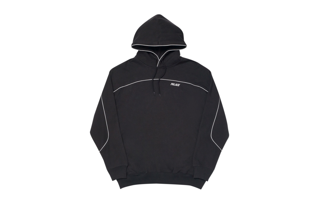 Palace reflecto hood on sale black