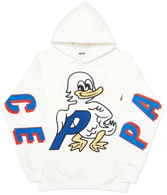 Palace Duck Out Hood White Buy Palace Duck Out Hood White
