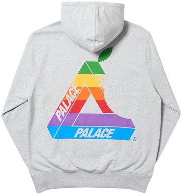 Palace Jobsworth Hood Grey Marl Order Palace Jobsworth Hood Grey Marl