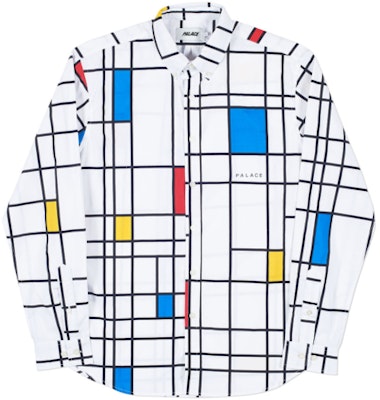 Palace Mondo Shirt White/Primary Buy Palace Mondo Shirt White/Primary