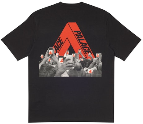 Palace Tri-Phone T-Shirt Black Order Palace Tri-Phone T-Shirt Black