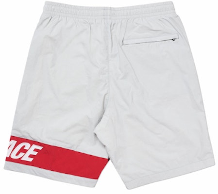 Palace Side Shorts Grey/Red Order Palace Side Shorts Grey/Red